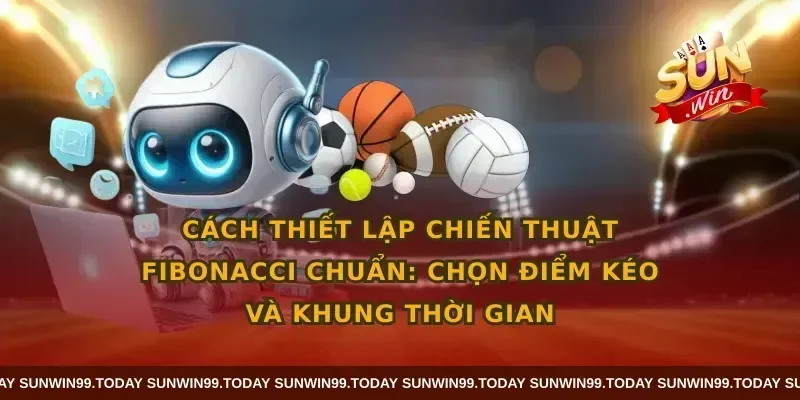 Cách thiết lập chiến thuật fibonacci chuẩn: chọn điểm kéo và khung thời gian
