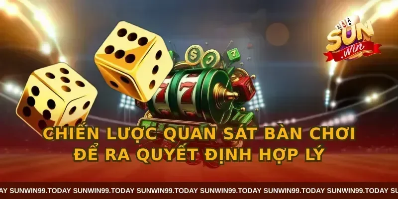 Chiến lược quan sát bàn chơi để ra quyết định hợp lý